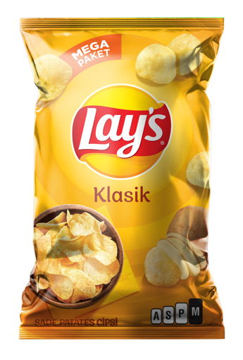 Lay's Klasik Patates Cipsi Mega Boy 193 Gr nin resmi