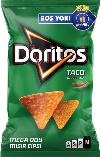 Doritos Taco Mısır Cipsi Mega Boy 218 Gr nin resmi