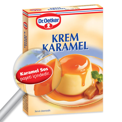 Dr. Oetker Krem Karamel 92 Gr nin resmi