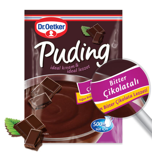 Dr. Oetker Bitter Çikolatalı 111 Gr nin resmi