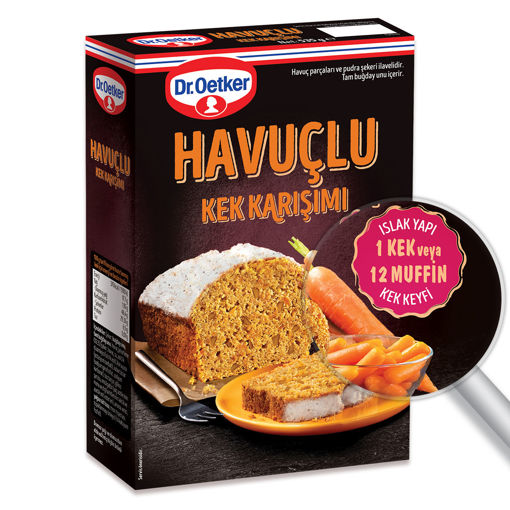 Dr. Oetker Havuçlu Kek Karışımı 535 Gr nin resmi