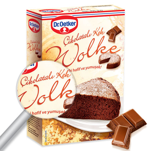 Dr. Oetker Wolke Çikolatalı Kek Karışımı 455 Gr nin resmi