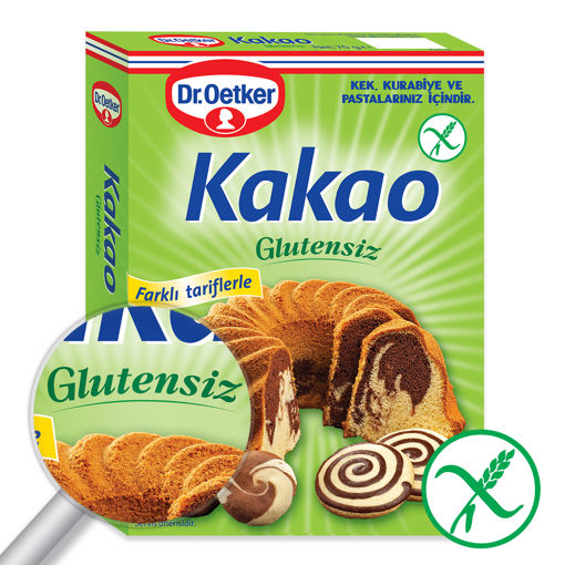 Dr. Oetker Glutensiz Kakao 70 Gr nin resmi