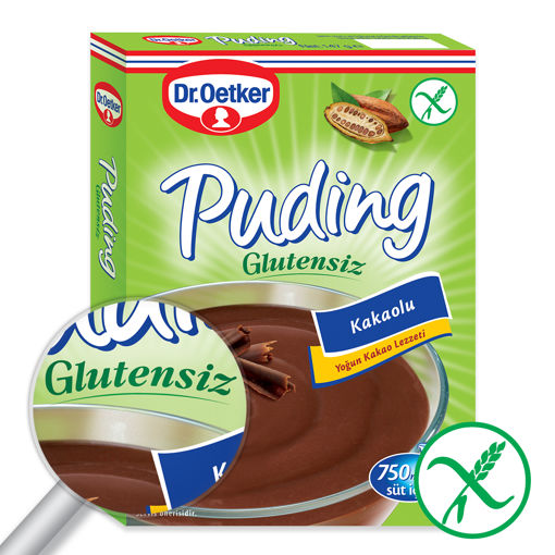 Dr. Oetker Glutensiz Kakaolu Puding 147 Gr nin resmi