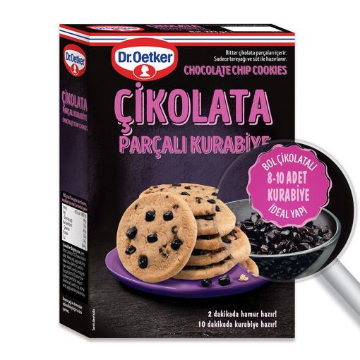 Dr. Oetker Çikolata Parçalı Kurabiye Toz Karışım 223 Gr nin resmi