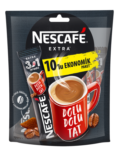 Nescafe 3ü 1 Arada Ekstra 10'lu nin resmi