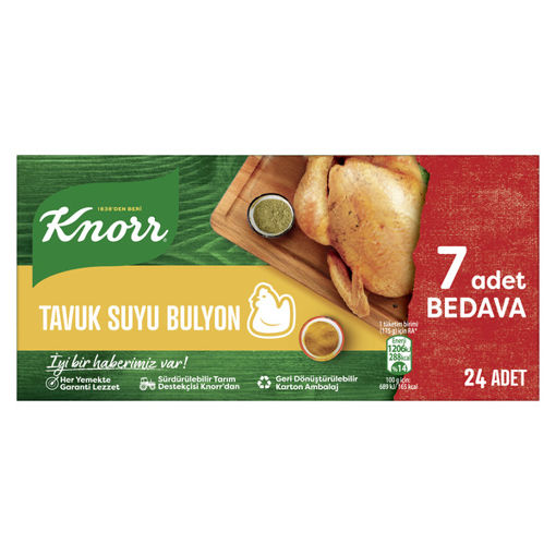 Knorr Tavuk Suyu Bulyon 24'lü nin resmi
