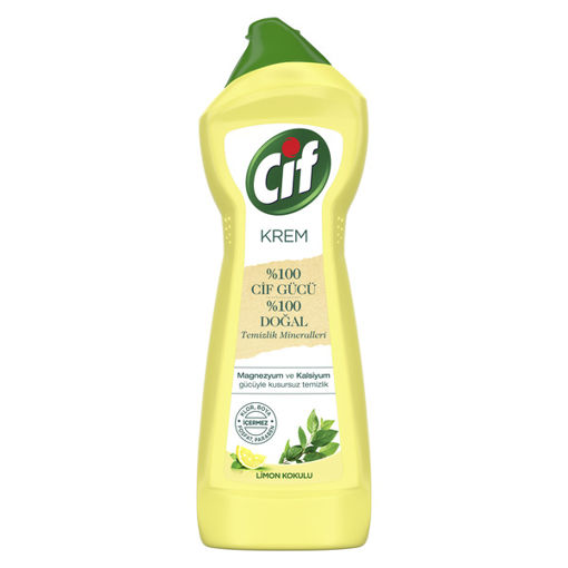 Cif Krem Limon Kokulu Mutfak ve Banyo Temizleyici 750 Ml nin resmi