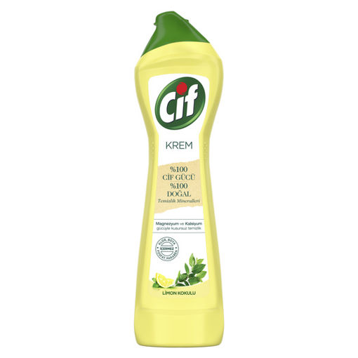 Cif Krem Limon Kokulu Mutfak ve Banyo Temizleyici 500 Ml nin resmi