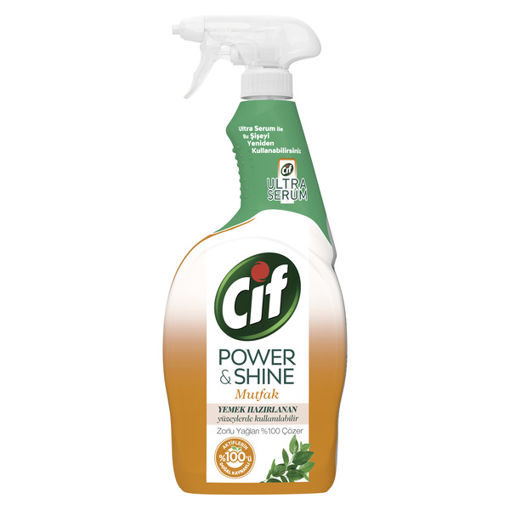 Cif Power&Shine Ultra Yağ Çözücü Mutfak Temizleyici 750 Ml nin resmi