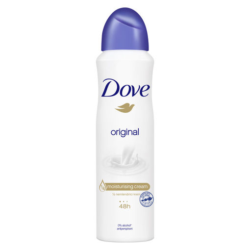 Dove Original Sprey Deodorant 150 Ml nin resmi