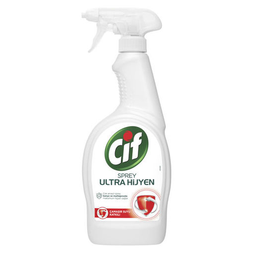 Cif Her Yer Ultra Hijyen Çamaşır Suyu Katkılı Sprey 750 Ml nin resmi
