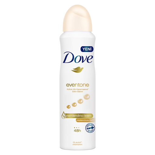 Dove Evontene Sprey Deodorant 150 Ml nin resmi