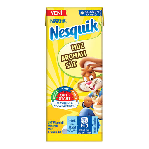 Nestle Nesquik Muzlu Süt 180 Ml nin resmi
