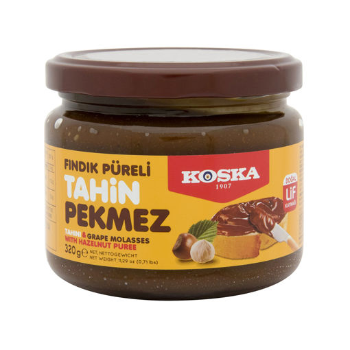 Koska Fındık Püreli Tahin Pekmez 320 Gr nin resmi