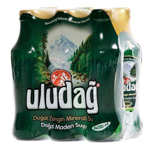 Uludağ Doğal Maden Suyu 6*200 Ml nin resmi