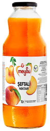 Meysu Şeftali Nektar 1 Lt nin resmi