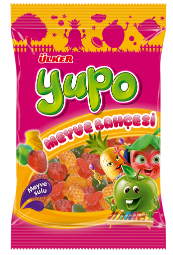Ülker Yupo Meyve Bahçesi Jelibon 80 Gr nin resmi