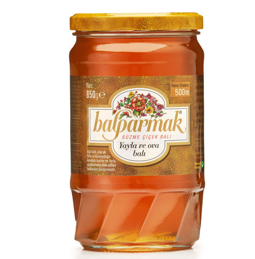 Balparmak Yayla ve Ova Süzme Çiçek Balı Kavanoz 850 Gr nin resmi
