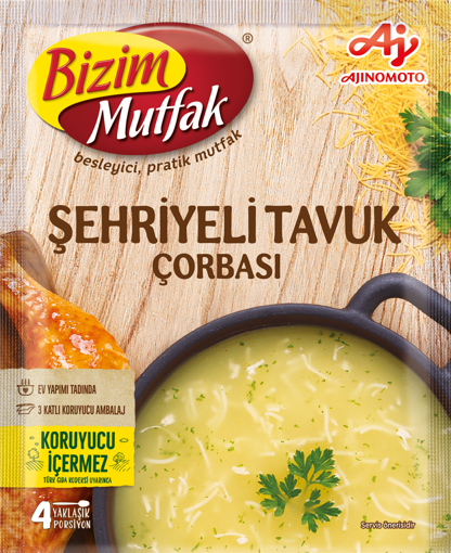 Bizim Şehriyeli Tavuk Çorbası 51 Gr nin resmi
