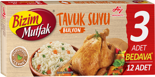 Bizim Mutfak Tavuk Suyu Bulyon 12'li nin resmi