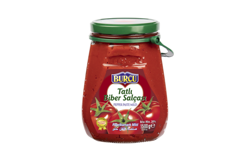 Burcu Ev Tipi Tatlı Biber Salçası 1500 Gr nin resmi