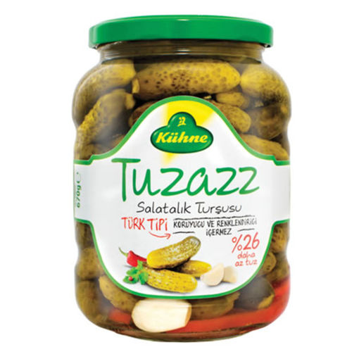 Kühne Az Tuzlu Salatalık Turşusu 670 Gr nin resmi