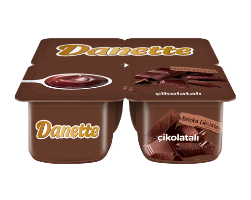 Danette Çikolatalı Puding 4'lü 100 Gr nin resmi