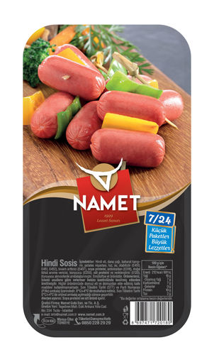 Namet 7/24 Hindi Sosis 140 Gr nin resmi