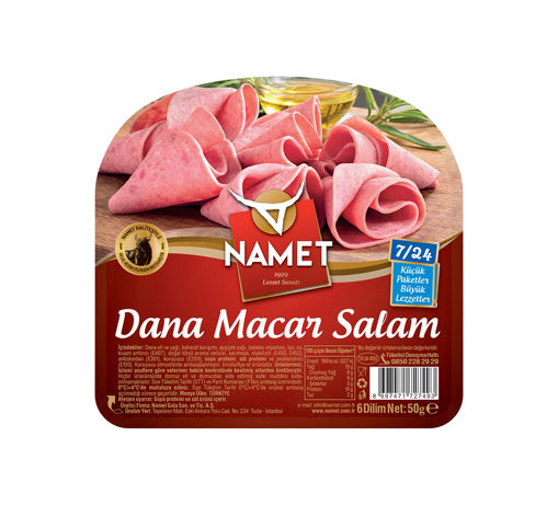 Namet 7/24 Dana Macar Salam 50 Gr nin resmi