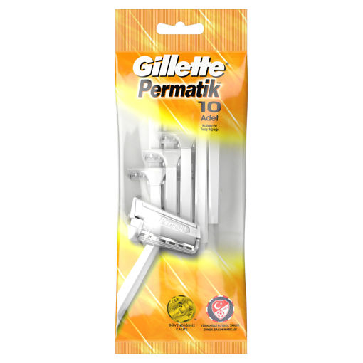 Gillette Permatik Tıraş Bıçağı 10'lu nin resmi