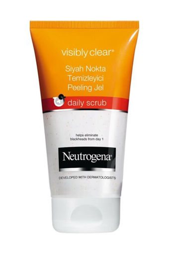 Neutrogena Visibly Clear Siyah Nokta Temizleyici Peeling Jel 150 ML nin resmi