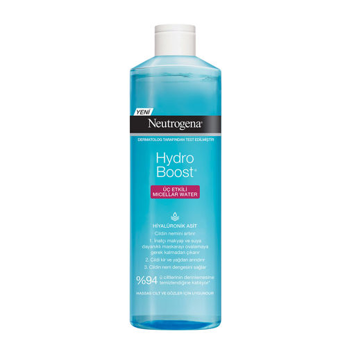 Neutrogena Hydro Boost 3 Etkili Micellar Su 400 ML nin resmi