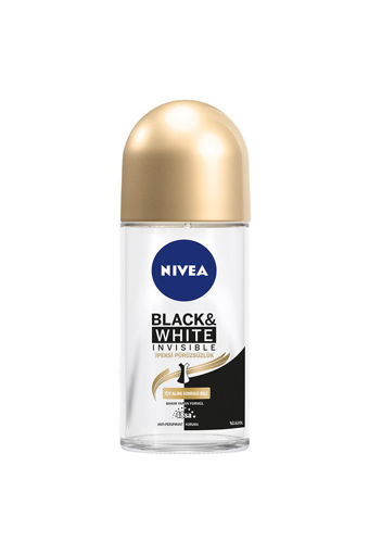 Nivea Invisible Black&White İpeksi Pürüzsüzlük Roll-On Deodorant 50 ML nin resmi