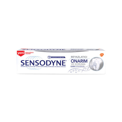 Sensodyne Beyazlatıcı Onarım ve Koruma Diş Macunu 75 Ml nin resmi