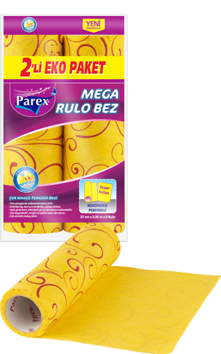 Parex Mega Rulo Temizlik Bezi 2'li nin resmi