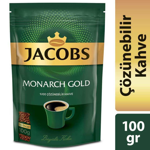 Jacobs Monarch Gold 100 Gr nin resmi