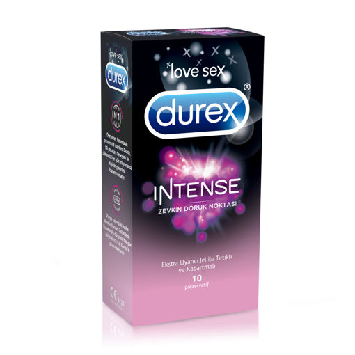 Durex İntense Prezervatif 10'lu nin resmi