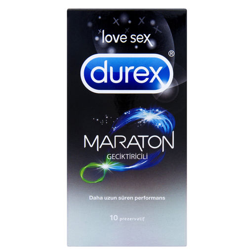 Durex Maraton Geciktiricili Prezervatif 10'lu nin resmi
