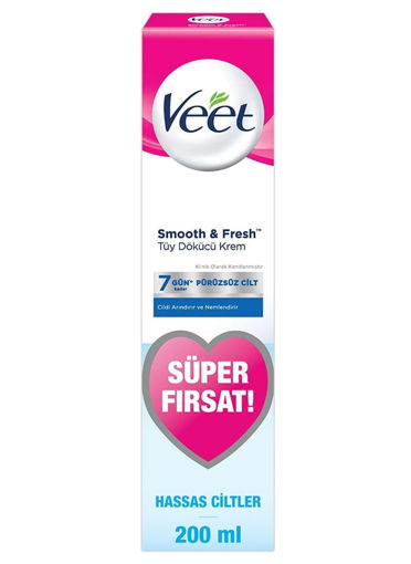 Veet Hassas Ciltler İçin Tüy Giderici Krem 200 Ml nin resmi