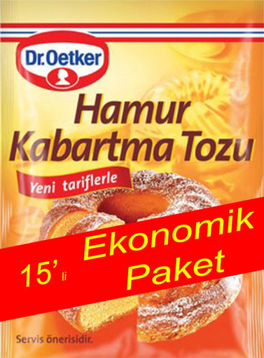 Dr.Oetker Hamur Kabartma Tozu 15'li nin resmi