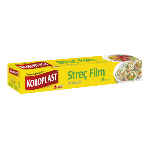 Koroplast Streç Film 15 Mt nin resmi