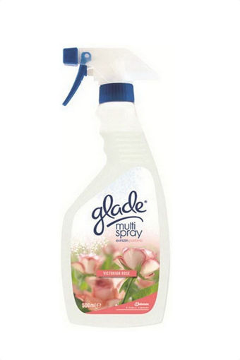 Glade Multi Sprey Victorian Rose Oda Kokusu Spreyi 500 Ml nin resmi