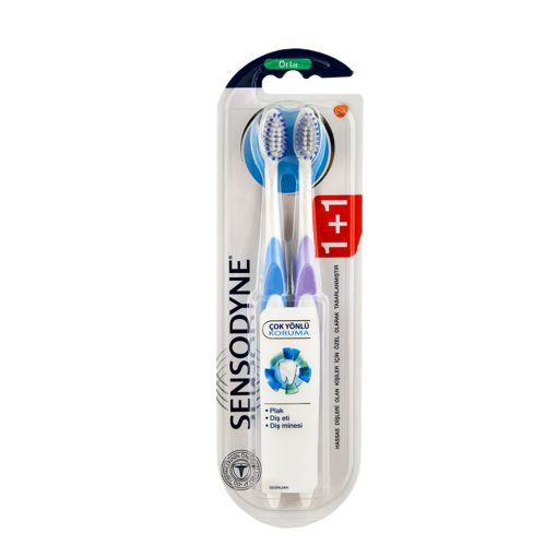 Sensodyne Çok Yönlü Koruma Diş Fırçası (1+1) nin resmi