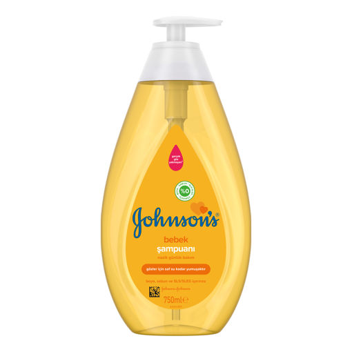 Johnson's Baby Gold Pompalı Bebek Şampuan 750 Ml nin resmi