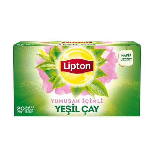 Lipton Yumuşak İçimli Yeşil Çay 20'li nin resmi