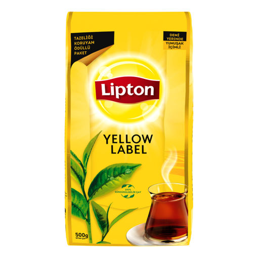 Lipton Yellow Dökme Çay 500 Gr nin resmi