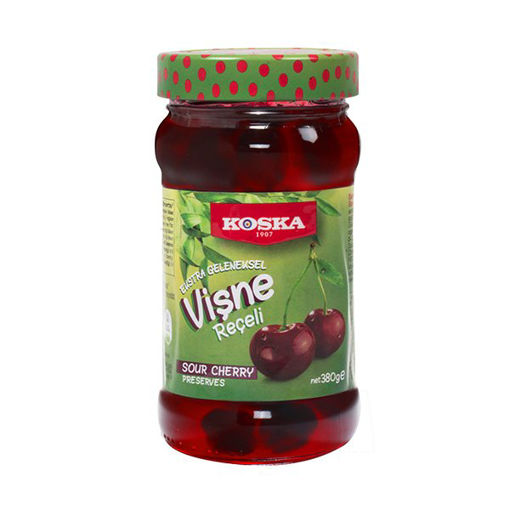 Koska Ekstra Geleneksel Vişne Reçeli 380 Gr nin resmi