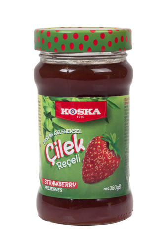 Koska Ekstra Geleneksel Çilek Reçeli 380 Gr nin resmi