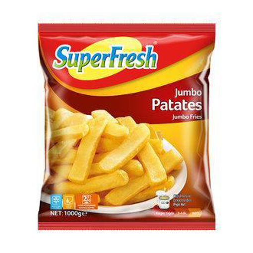 Superfresh Jumbo Patates 1 Kg nin resmi